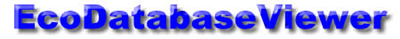Ecodatabaseviewer